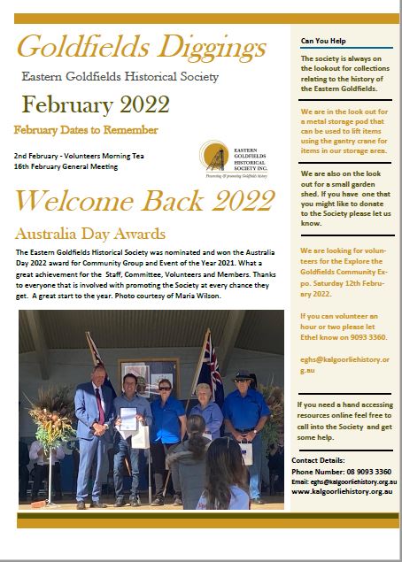February 2022 Newsletter
